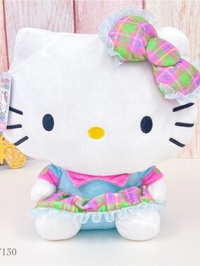 Sanrio Hello Kitty and Friends 12” Hello Kitty Neon Plush NWT